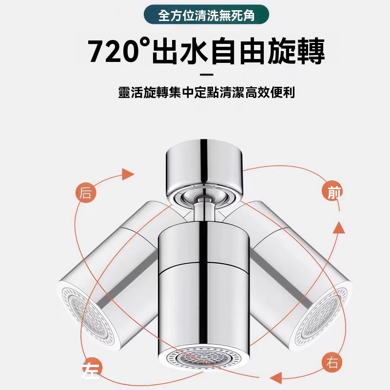 防濺萬向水龍頭